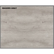 Bowery Hill Modern Farmhouse Console Table in Washed Gray Finish