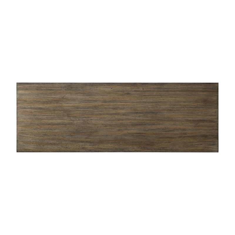 Bowery Hill 4-Piece Light Walnut Wood Counter Height Dining Set