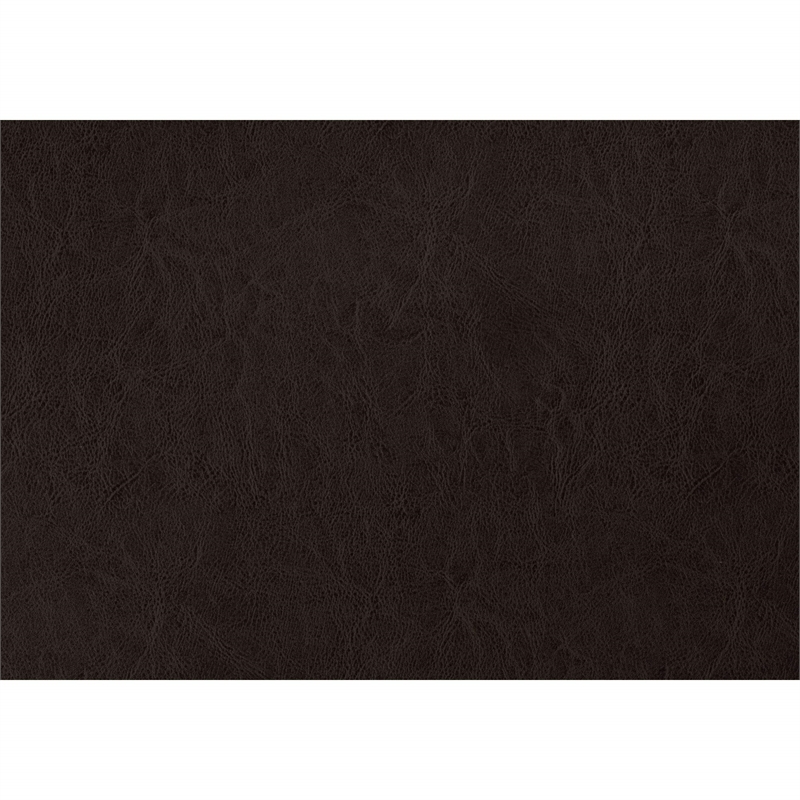 Bowery Hill Upholstered Brown Headboard Button-Tufted Full Size 47.5