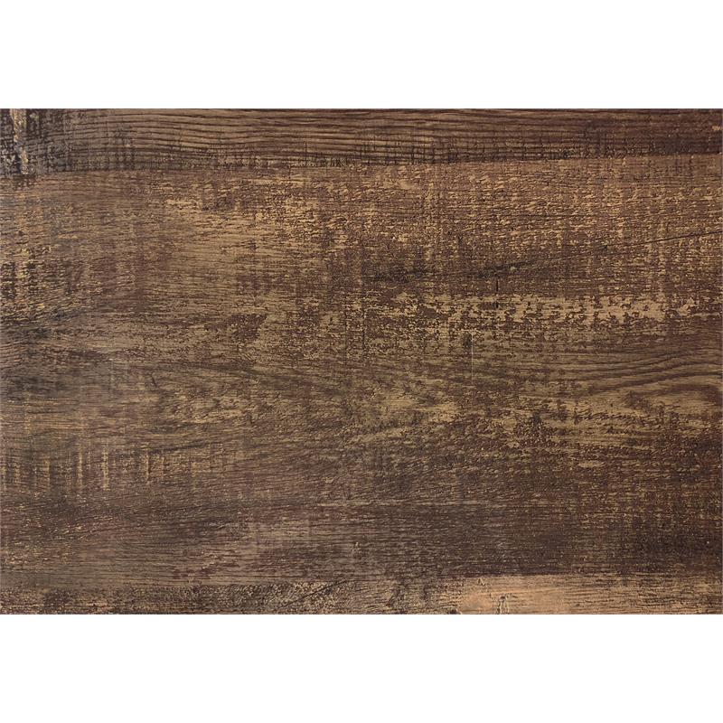Bowery Hill Coffee Table Accent Cocktail Rectangular Living Room Metal Brown