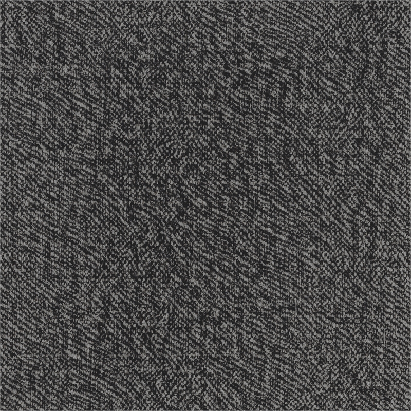 Bowery Hill Wood & Microfiber Power Double Reclining Sofa in Charcoal