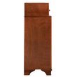 Bowery Hill Engineered Wood Transitional 10 Drawer Dresser in Oak