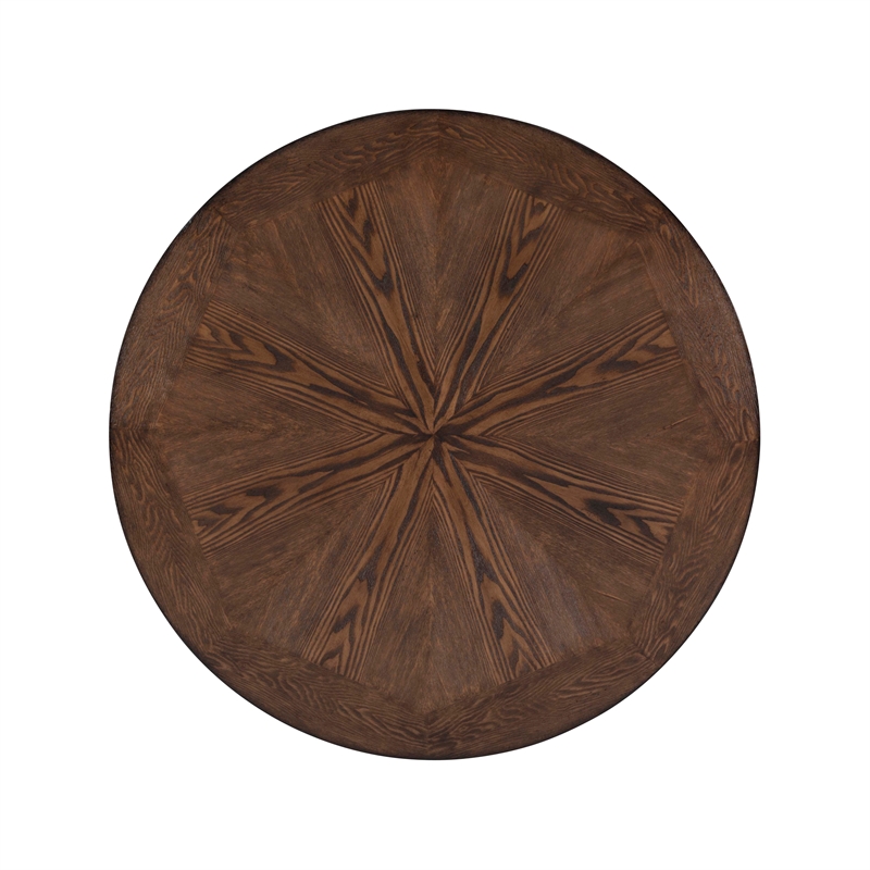 Bowery Hill Wood and Metal Five Piece Counter Height Dining Group in Brown