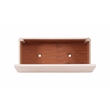 Bowery Hill Wood White Storage Chest Rectangular Cedar Lined 38
