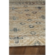 Bowery Hill Modern Leopold Polyester 2'x3' Accent Rug in Tan