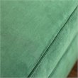 Bowery Hill Transitional Microfiber Loveseat in Emerald Green
