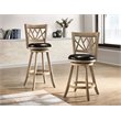 Bowery Hill Modern Wood 29-Inch Swivel Bar Stool in Maple