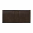 Bowery Hill Solid Wood Expandable Dining Table in Espresso Finish
