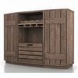 Bowery Hill Wood Multi-Storage Buffet in Reclaimed Oak Finish