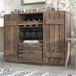 Bowery Hill Wood Multi-Storage Buffet in Reclaimed Oak Finish