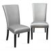Silver Faux Leather