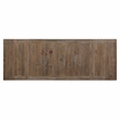 Bowery Hill Light Brown Distressed Wood Counter Height 9-Piece Dining Set