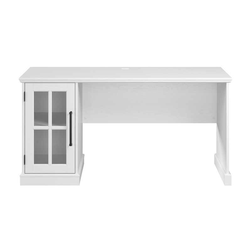 Bowery Hill Contemporary 60W Computer Desk with Storage Cabinet