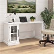 Bowery Hill Contemporary 60W Computer Desk with Storage Cabinet