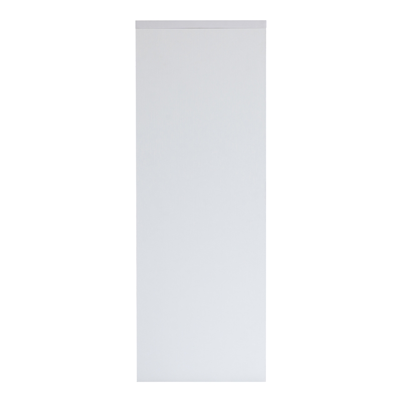 Bowery Hill Contemporary Modern Wood 5-Drawer Chest in White