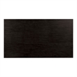 Bowery Hill Wood Black Dining Table Rectangular Durable 72