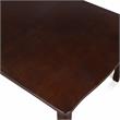 Bowery Hill Contemporary Wood Rectangle Dining Table in Espresso