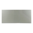 Bowery Hill Wood and Mirror Top Extendable Dining Table in Silver