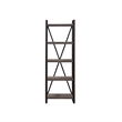 Bowery Hill Modern / Contemporary Wood Medium Gray Tall Pier Unit