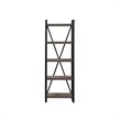 Bowery Hill Modern / Contemporary Wood Medium Gray Tall Pier Unit