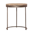 Bowery Hill Modern / Contemporary Nesting Tables in Pewter Finish