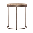 Bowery Hill Modern / Contemporary Nesting Tables in Pewter Finish