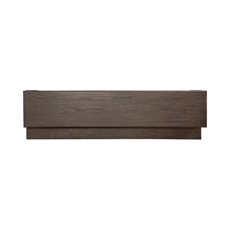 Bowery Hill Traditional 4-Piece Wood Console Table Set in Espresso