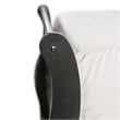 Bowery Hill Transitional Solid Wood Panel Queen Bed in Black