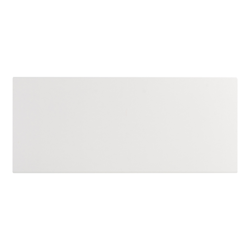 Bowery Hill Wood Storage 2-Drawer Coffee Table in White Pure