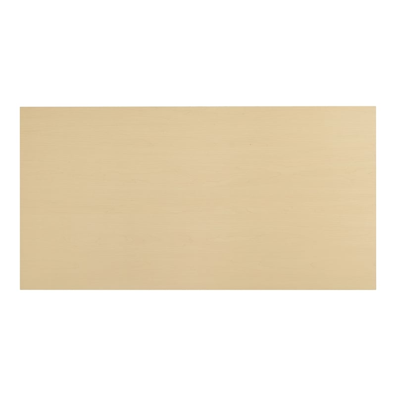 Bowery Hill Contemporary Wood Multi-Storage Coffee Table in Light Maple