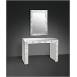 Bowery Hill Contemporary Rectangular Shape Accent Mirror (Wall) in Mirrored
