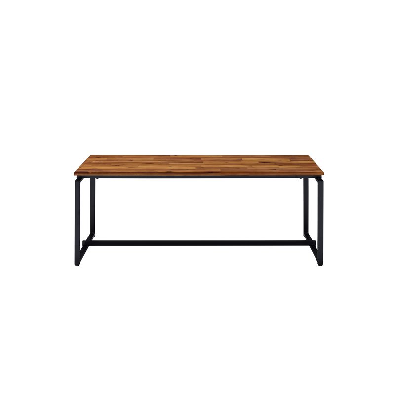 Bowery Hill Contemporary 3Pc Pack Coffee and End Set in Walnut