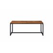 Bowery Hill Contemporary 3Pc Pack Coffee and End Set in Walnut