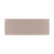 Bowery Hill Contemporary Wood Backless Bench in Washed Gray Finish