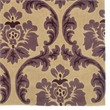Bowery Hill Fiona Polyester 5'x7' Area Rug in Cream & Purple