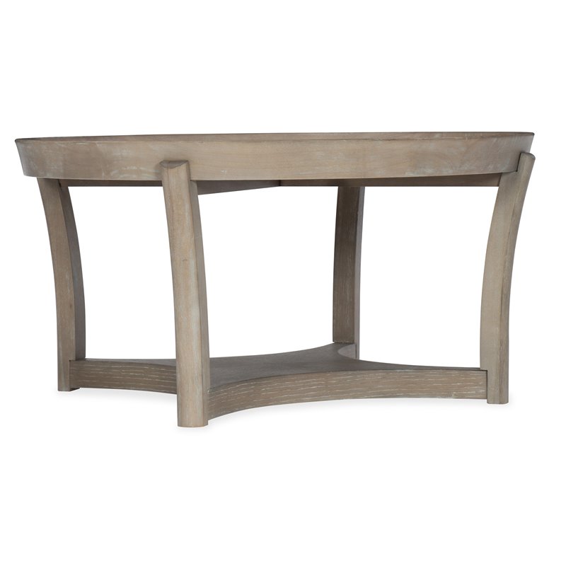 Bowery Hill Modern / Contemporary Living Room Round Cocktail Table