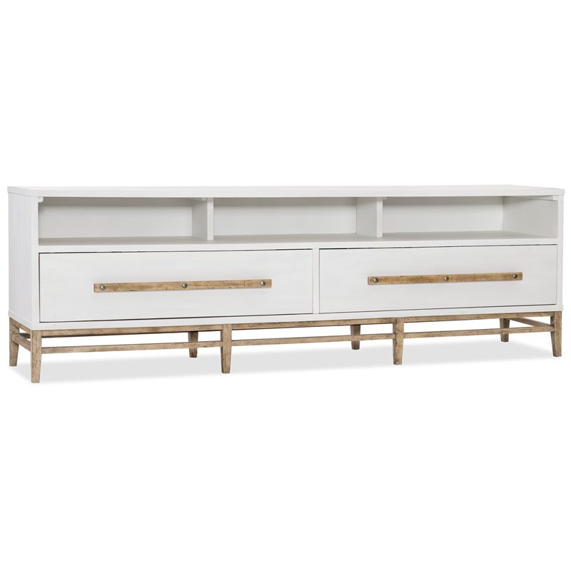 Bowery Hill Modern / Contemporary Metal Enertainment Credenza
