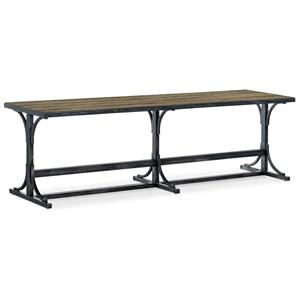 Bowery Hill Modern / Contemporary Bedroom Bed Bench in Brown Wood