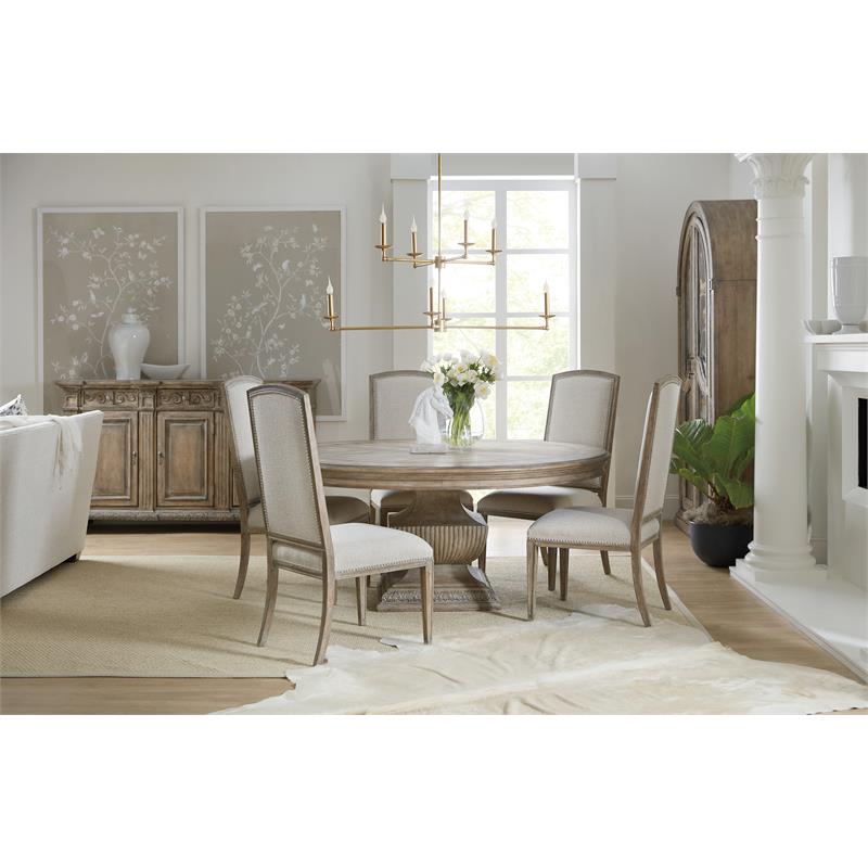 Bowery Hill Modern / Contemporary Dining Room 72in Round Urn Table