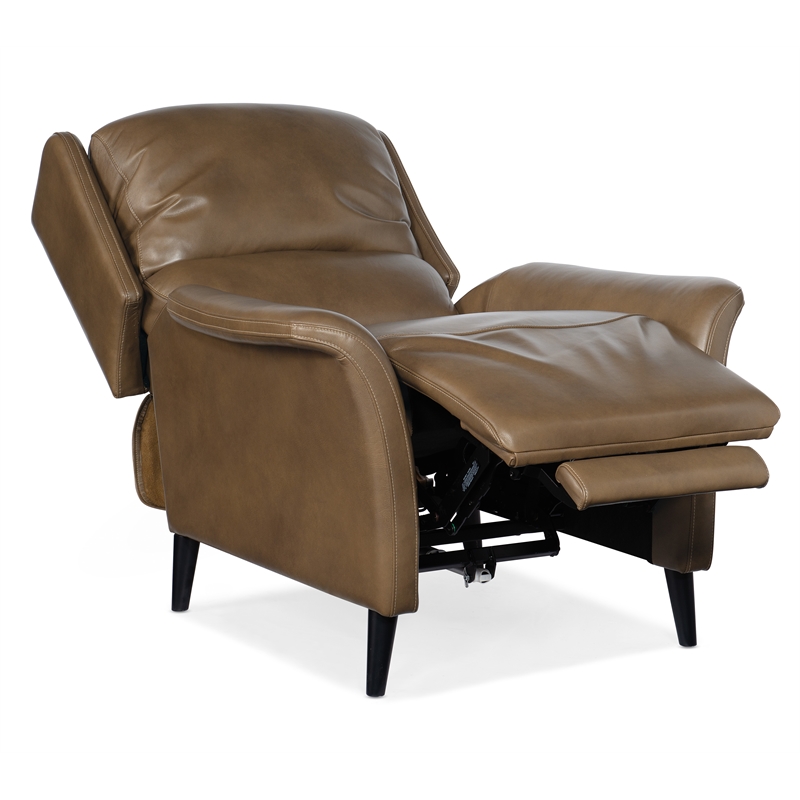 Bowery Hill Contemporary Living Room Power Recliner with Power Headrest