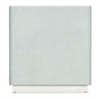 Bowery Hill Modern / Contemporary Glass Top End Table in Gray