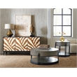 Bowery Hill Modern / Contemporary Wood Cocktail Table in Brown