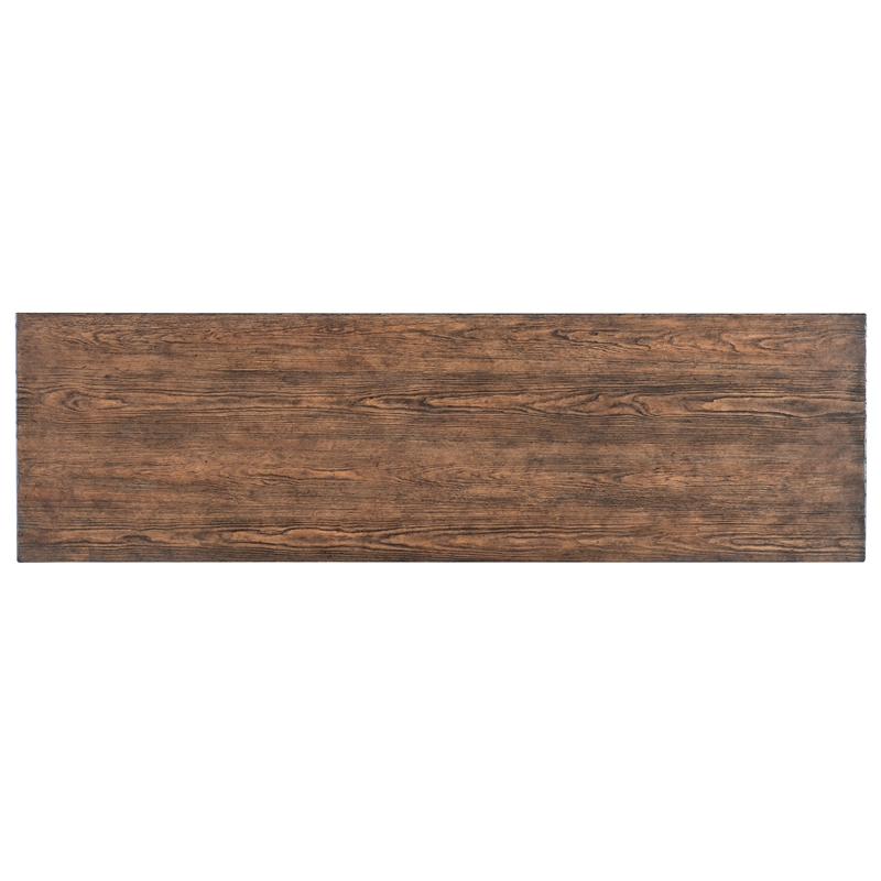 Bowery Hill Modern / Contemporary Credenza in Brown Wood Finish