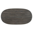 Bowery Hill Modern / Contemporary Leather Wrapped Coffee Table in Gray