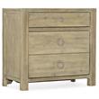 Bowery Hill Modern / Contemporary Bedroom Three-Drawer Nightstand