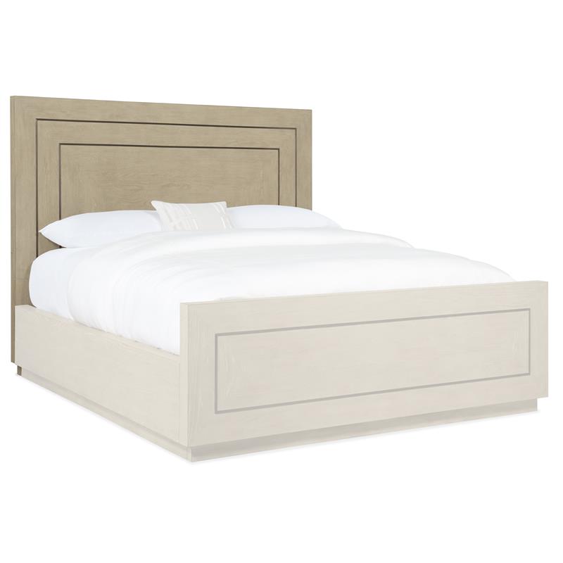 Bowery Hill Modern / Contemporary Bedroom Panel Headboard in Natural Wood