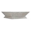 Bowery Hill Contemporary Square Cocktail Table in Gray Wood Finish