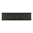Bowery Hill Modern / Contemporary Rattan Wood Sideboard in Black