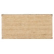 Bowery Hill Modern / Contemporary Rattan Wood Cocktail Table in Beige