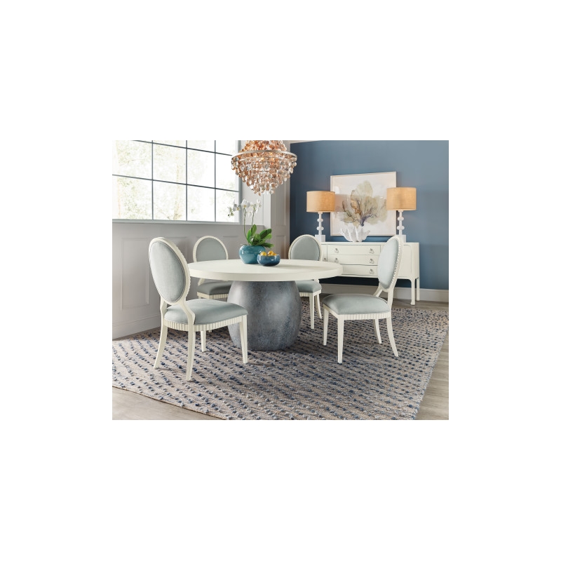 Bowery Hill Modern / Contemporary Dining Room Laguna Round Dining Table